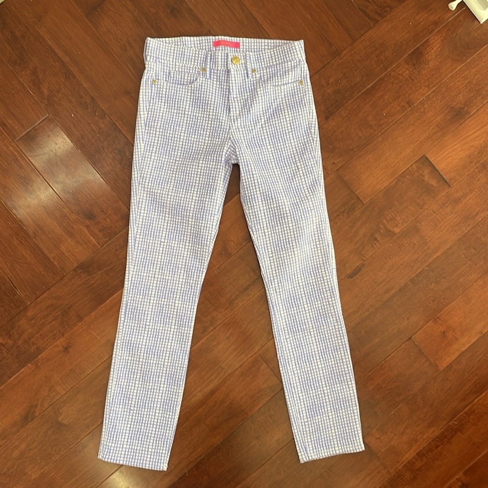 Lilly Pulitzer Jean - South Ocean High Rise Skinny - Picture 9 of 11